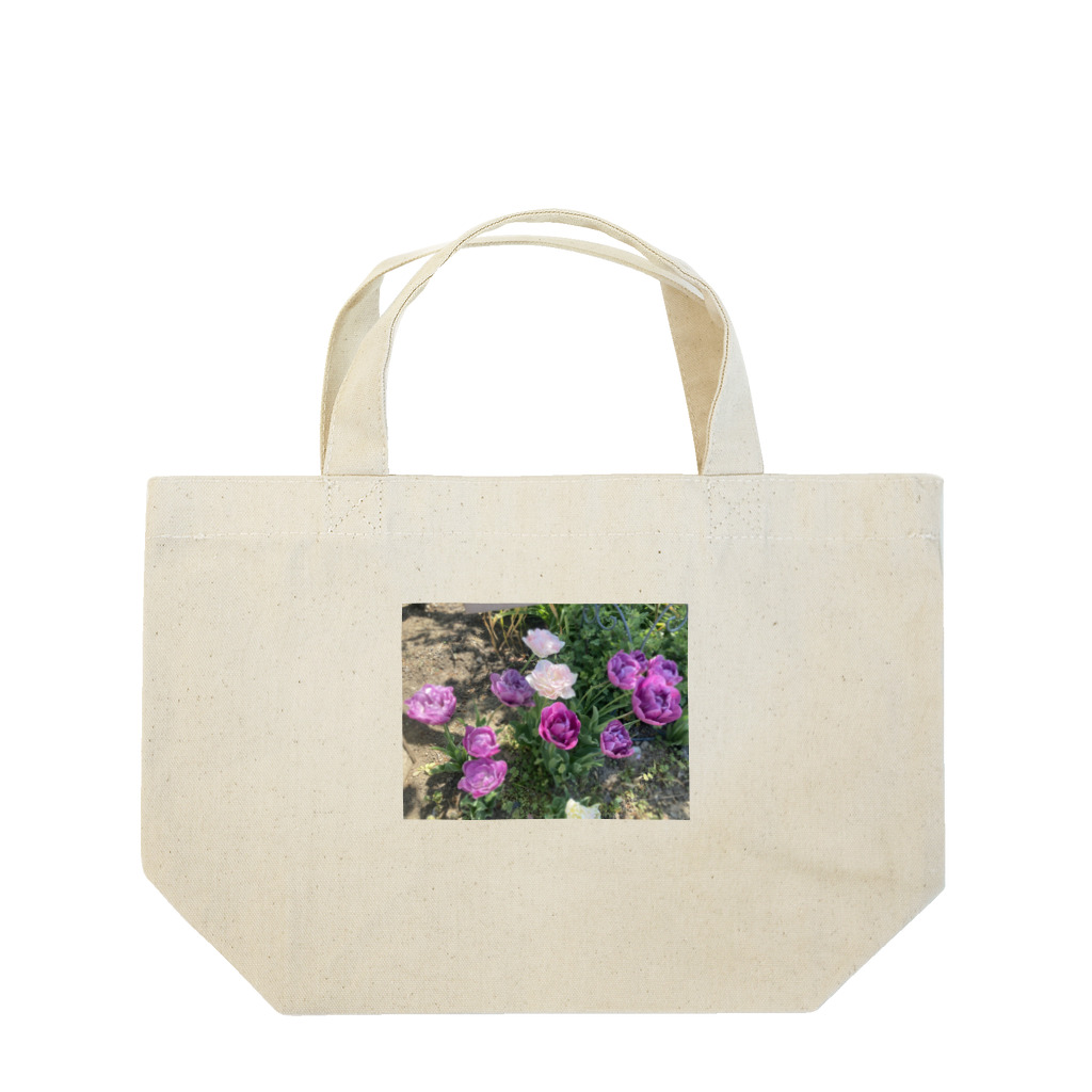 akamakigamiの山梨のカフェの庭 Lunch Tote Bag