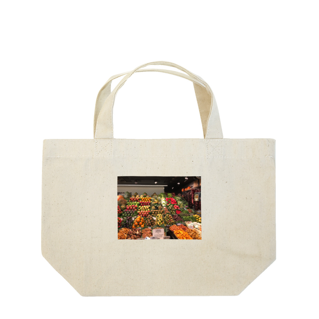 MATSURのスペインの市場 Lunch Tote Bag