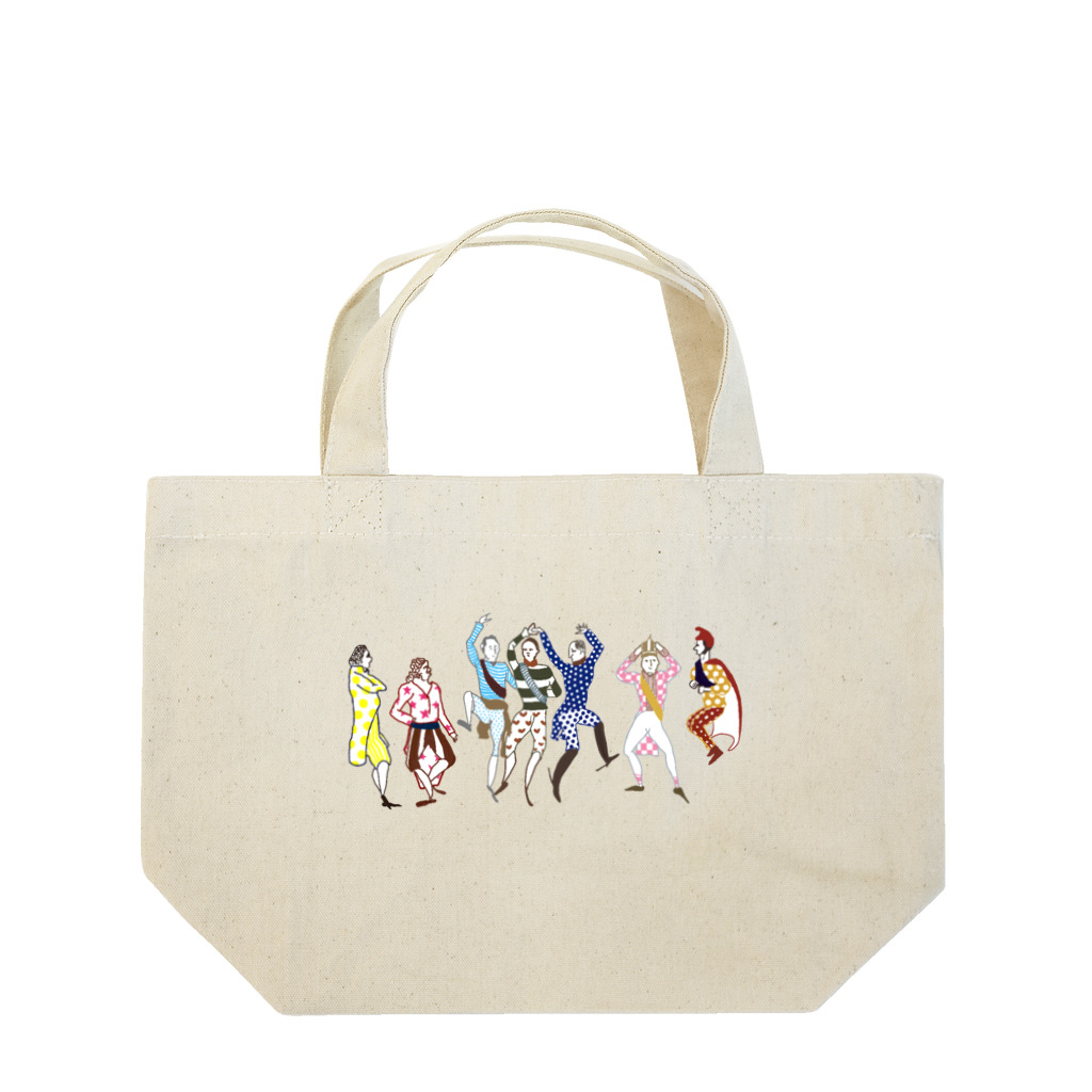 sagarooの会議は踊る 集合 Lunch Tote Bag