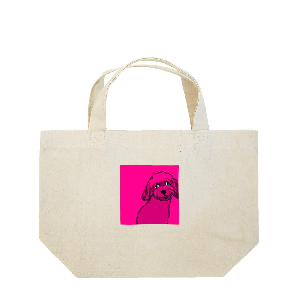 Fラン大学生の友人の愛犬 Lunch Tote Bag