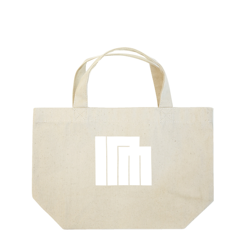 7G 3Aの7G3A Symbol White Lunch Tote Bag