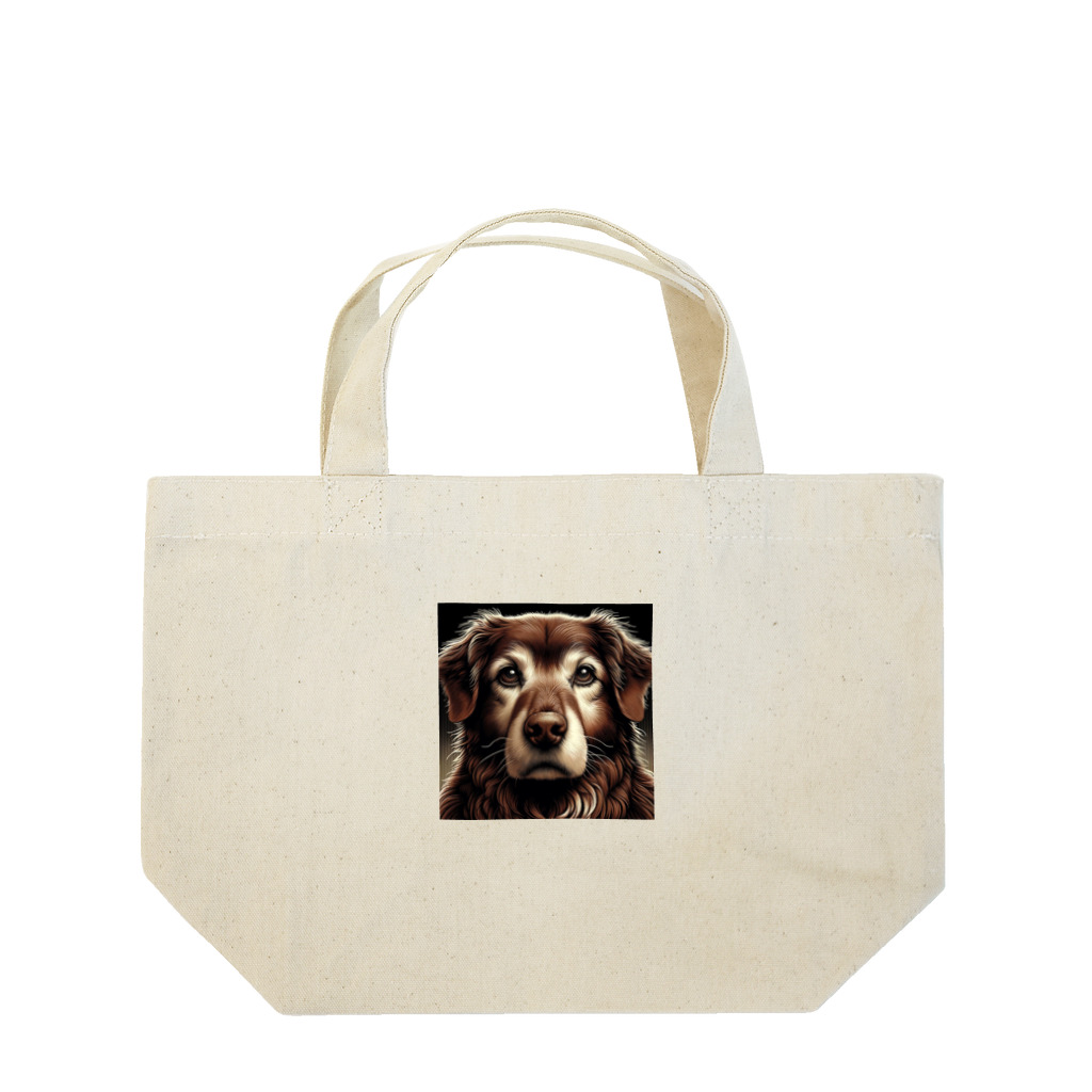 Ama'sの気難しやの犬さん Lunch Tote Bag