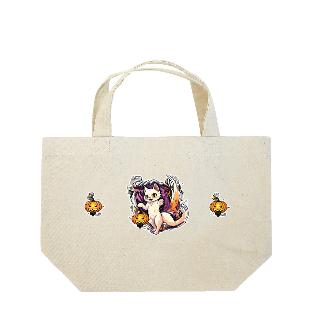 BENNY’S SHOPの化け猫さん  Lunch Tote Bag