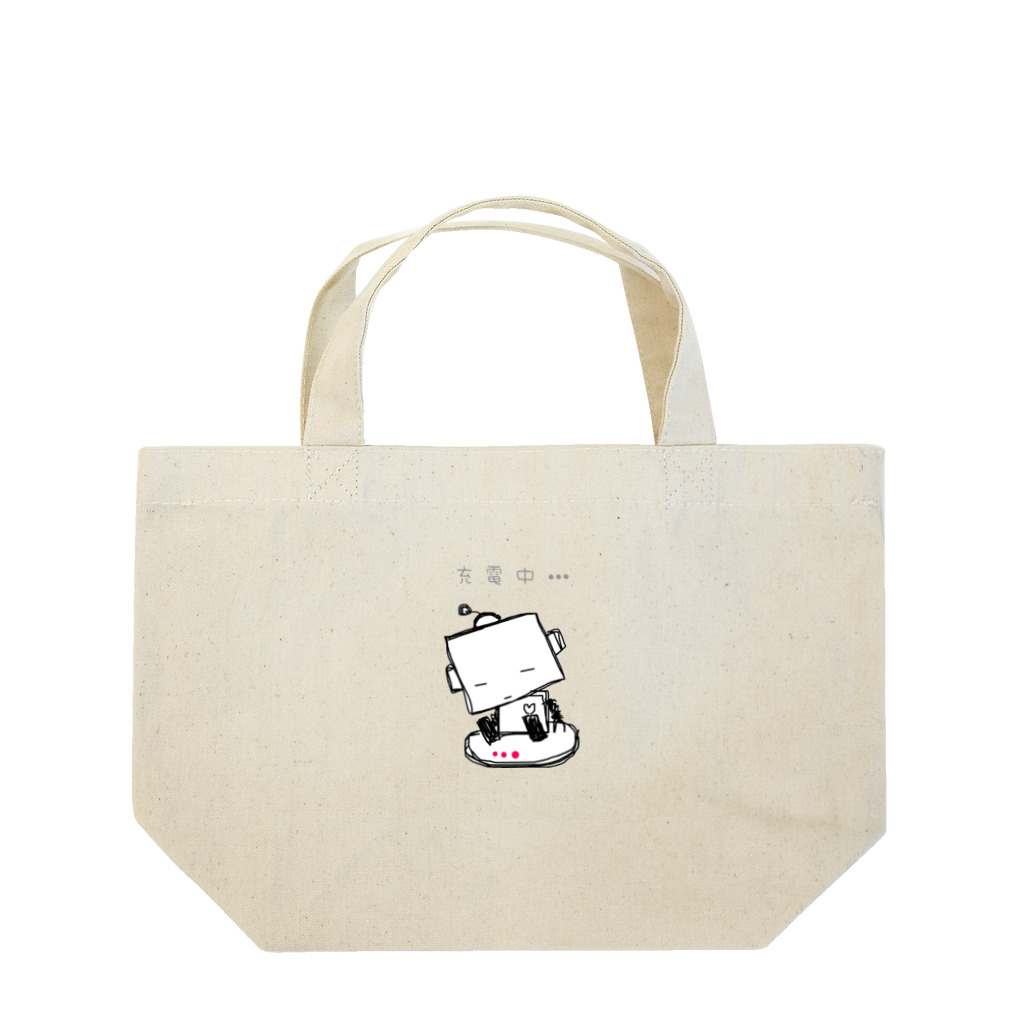 shizuku_の⭐︎ココろぼ⭐︎充電中 Lunch Tote Bag