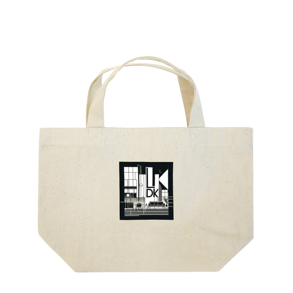 aobuの1LDK Lunch Tote Bag