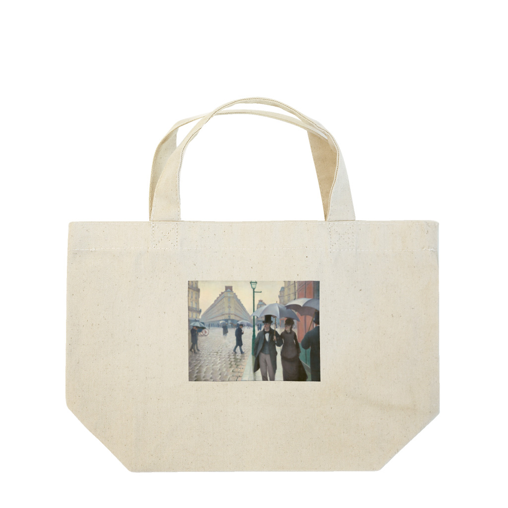 世界美術商店のパリの通り、雨 / Paris Street; Rainy Day Lunch Tote Bag