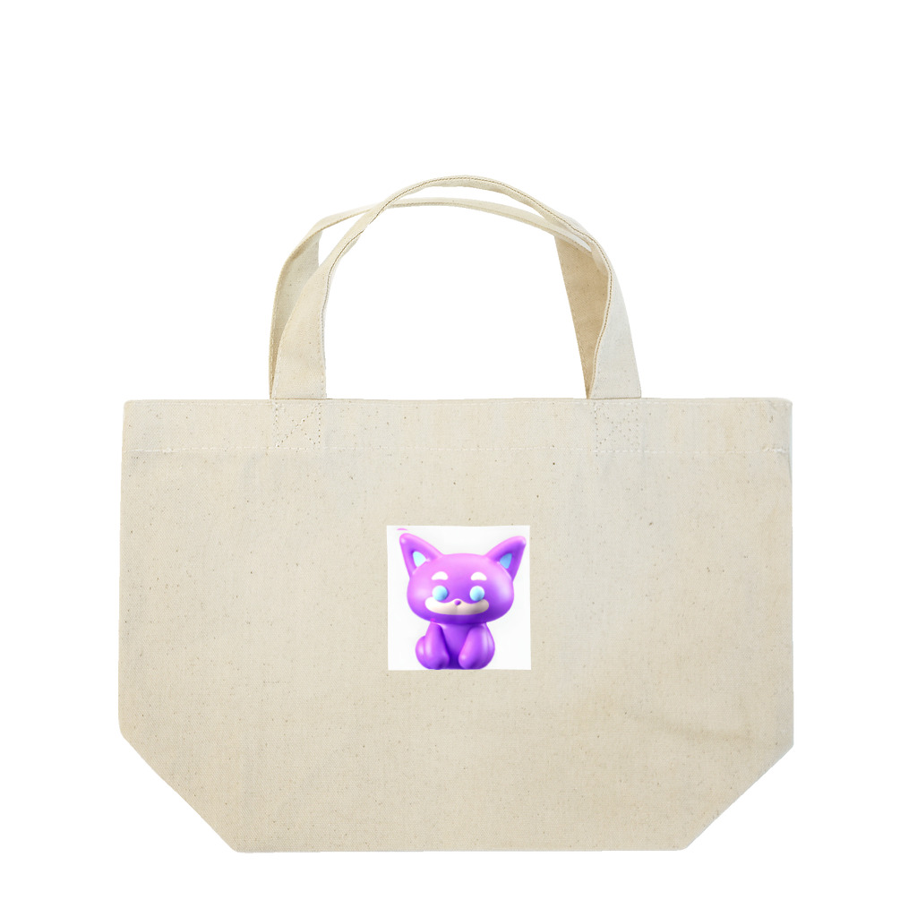 まねきねこのバイオレット　キャット Lunch Tote Bag