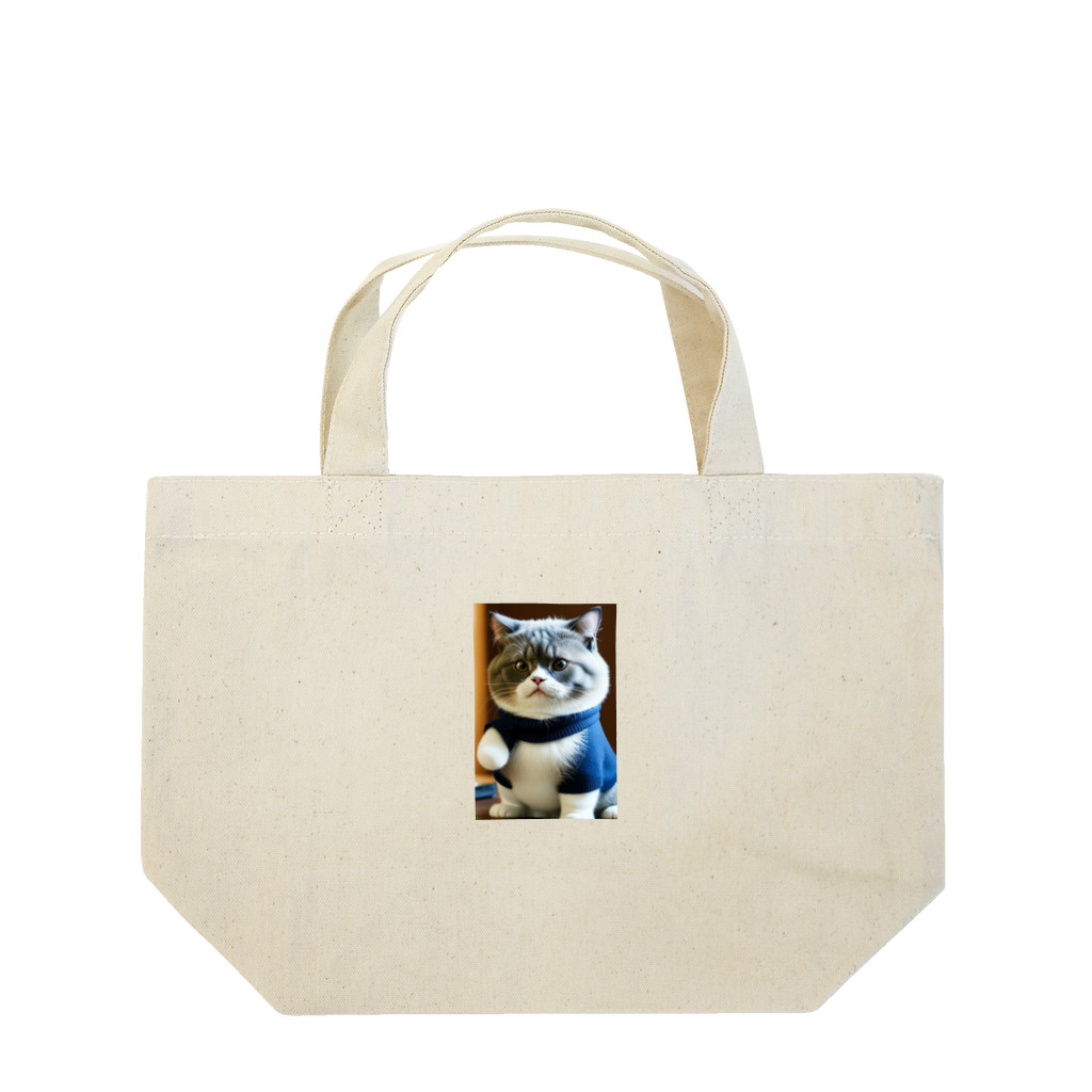 TETUJIのねこっちー Lunch Tote Bag