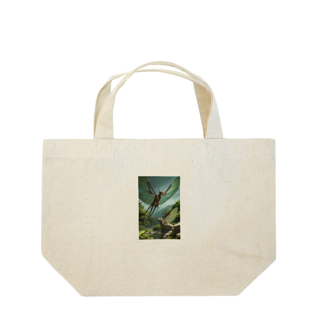 OTIRUBUTUBUTUのメガネウラ Lunch Tote Bag