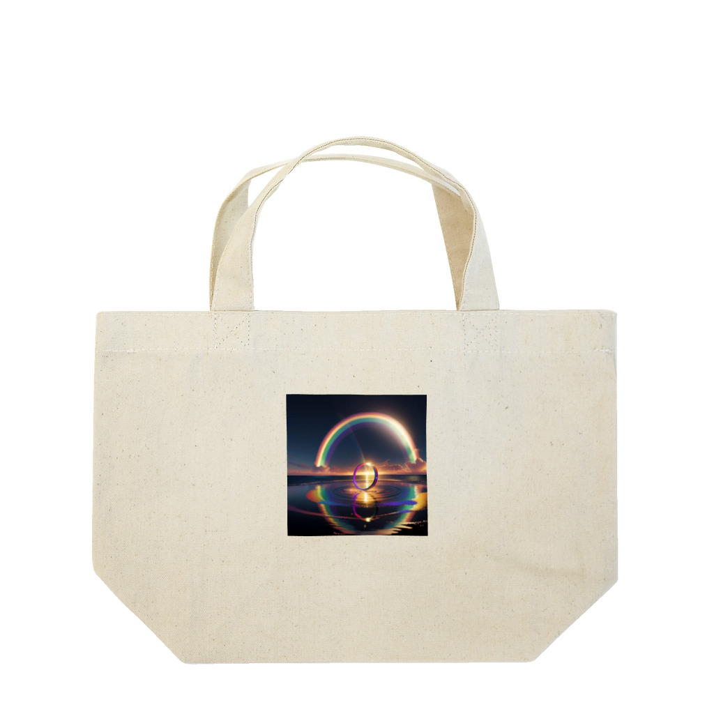 3tomo6's shopのRainbow Ring Lunch Tote Bag