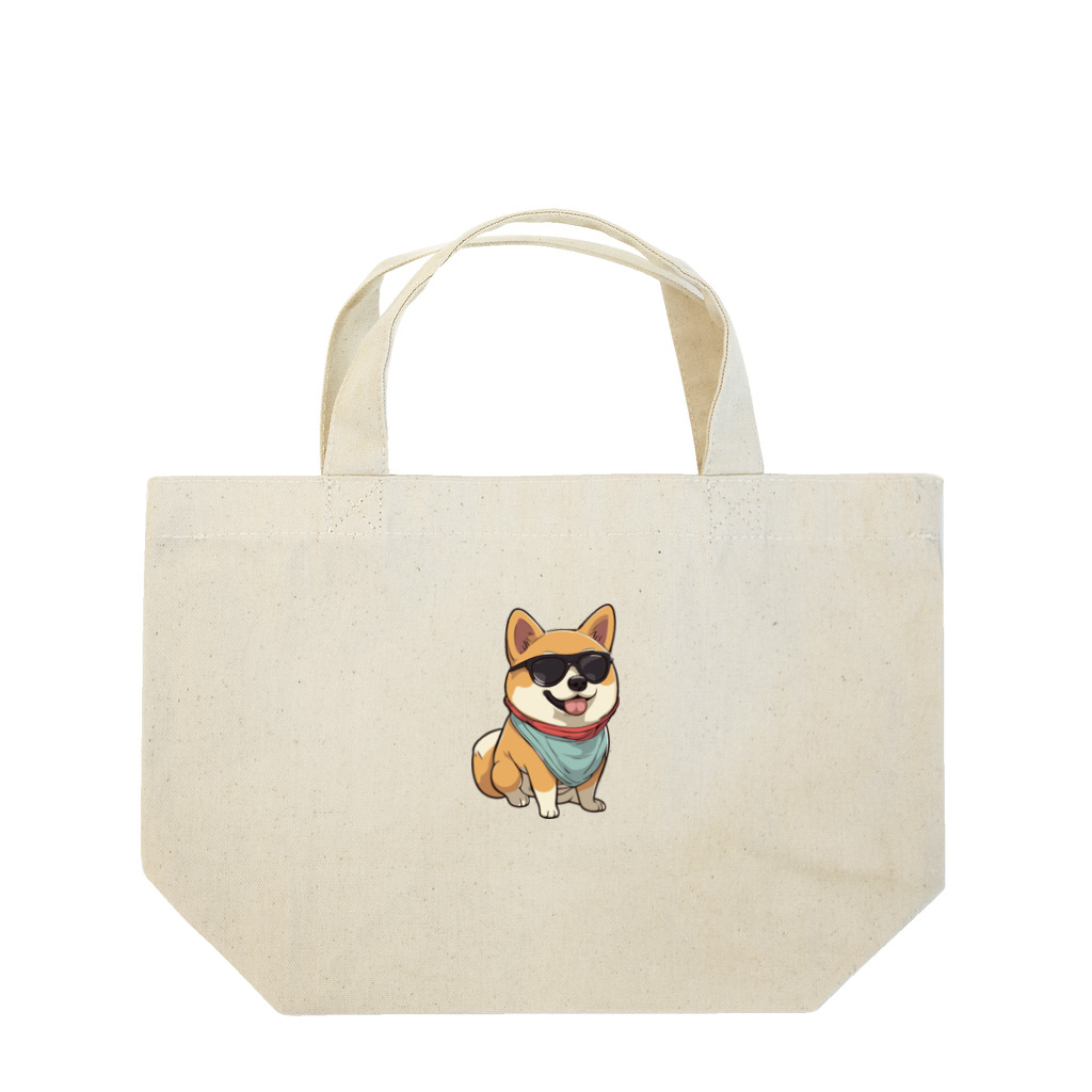 lilymummy リリマミのイカした柴犬 Lunch Tote Bag