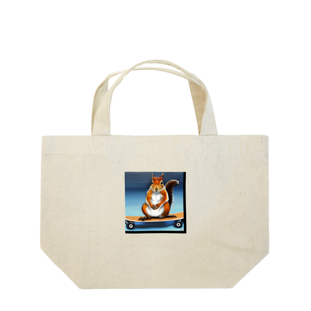 steventshirtsのスケートボードのリス Lunch Tote Bag