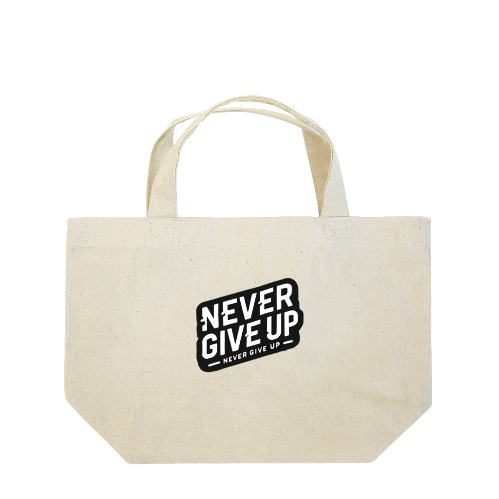 NORI＠fujiyamaのNever Give Up Lunch Tote Bag