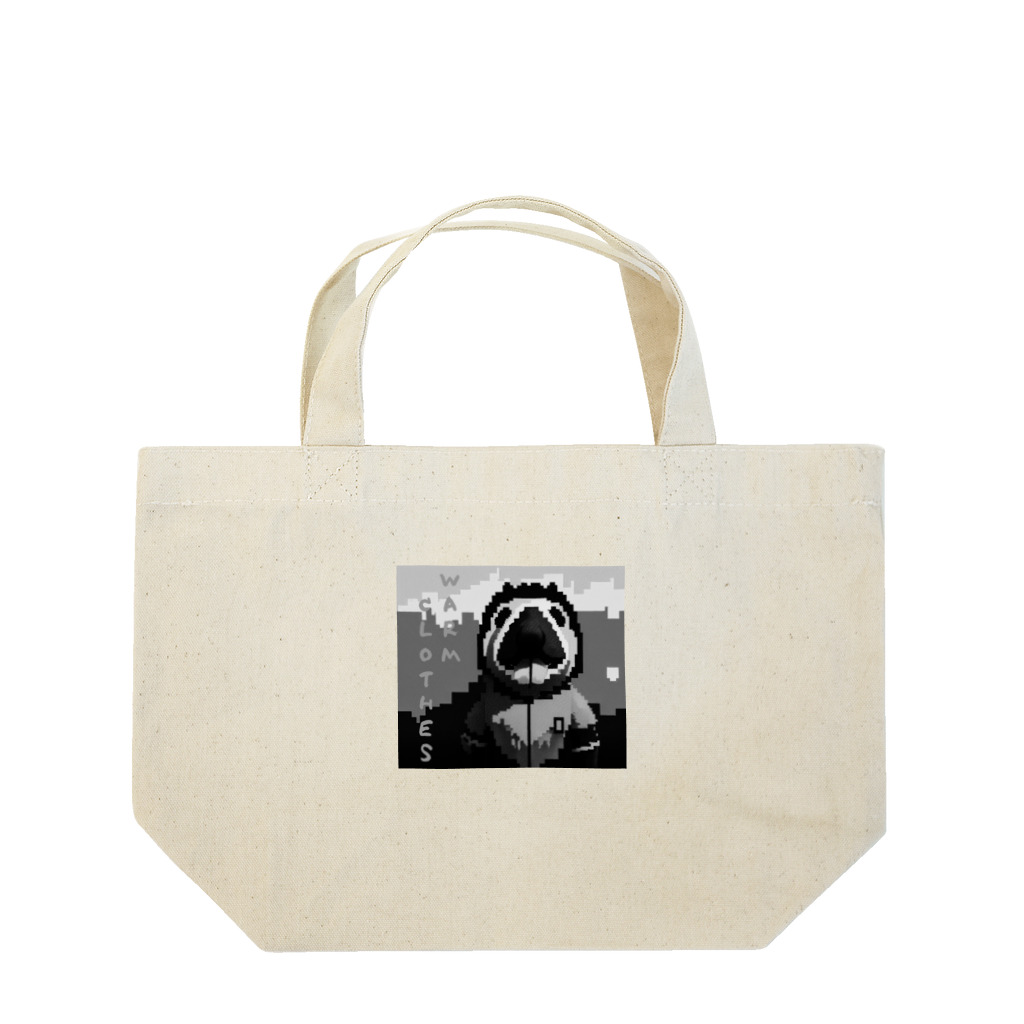 I'm Pixelの寒すぎたマイケル Lunch Tote Bag