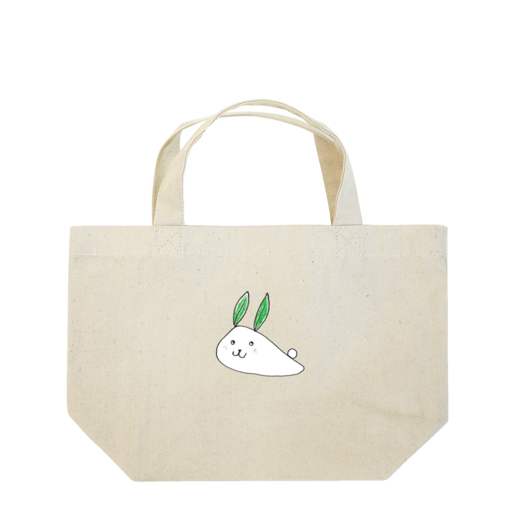 森図鑑の[森図鑑] 笹うさぎ Lunch Tote Bag