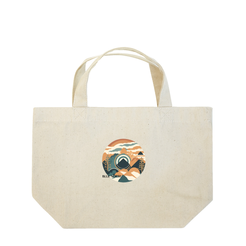 aokitaの【BLUE NORTH】秋の夕暮れ/DISC Lunch Tote Bag