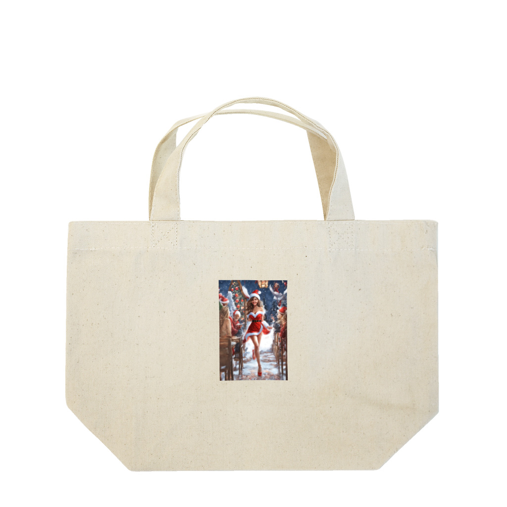 MistyStarkのプリンセスクリスマス Lunch Tote Bag