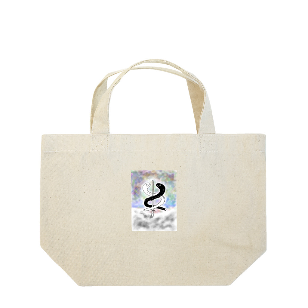 amaebi777の天地創造 Lunch Tote Bag