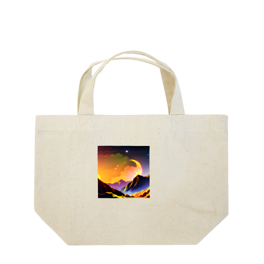 miotaの美しい景色のイラスト Lunch Tote Bag