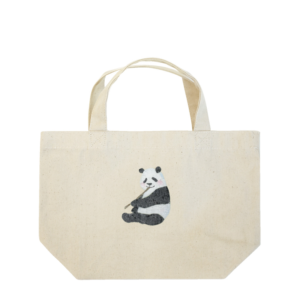 SUZUのおなかをすかせたパンダ Lunch Tote Bag