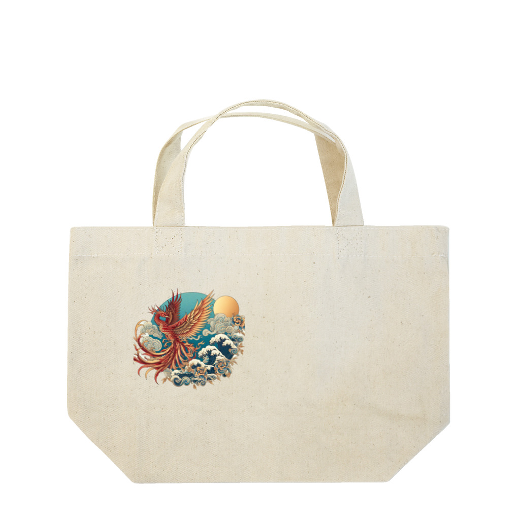 雲華堂の鳳凰 Lunch Tote Bag