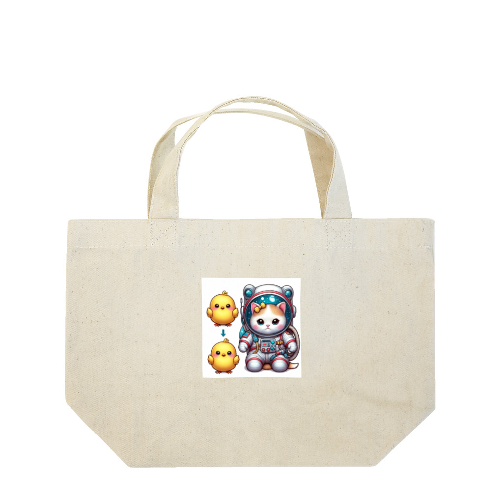 ichi_cocoのスペースキティ Lunch Tote Bag