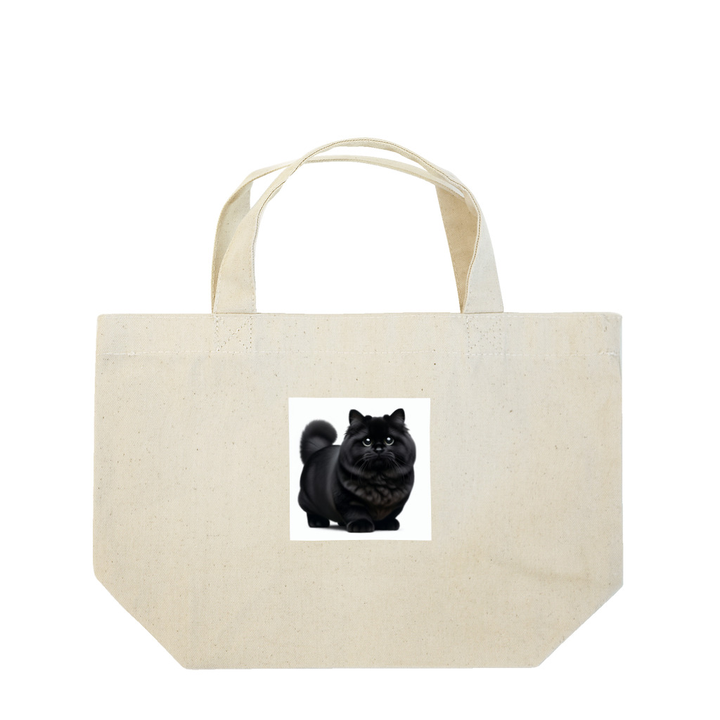 しょっぷトミィの黒猫 Lunch Tote Bag