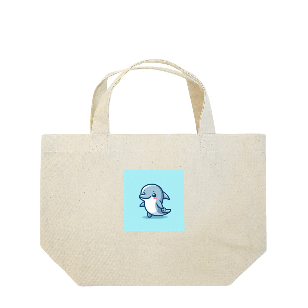 mh03のイルカのルカちゃん Lunch Tote Bag