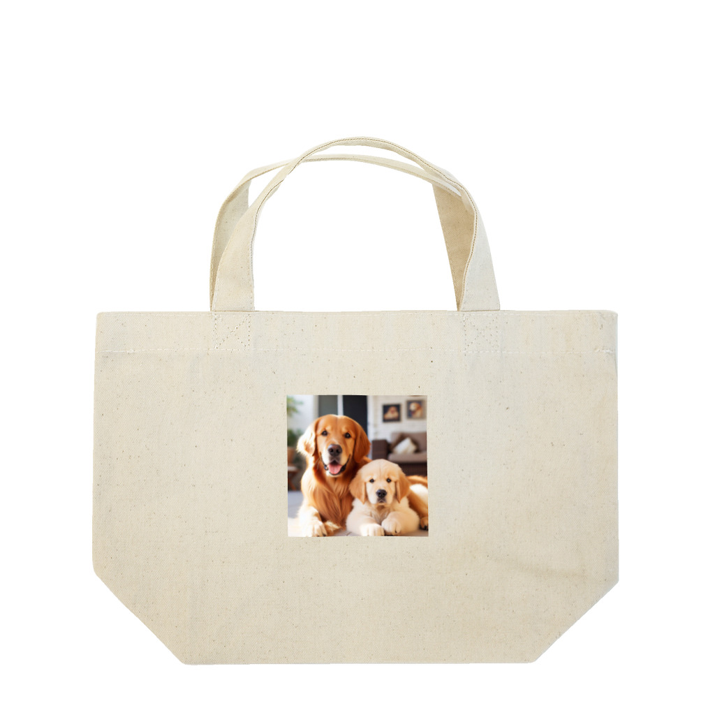 KAWAKamiのワンだふるゴールデン・セレクション Lunch Tote Bag