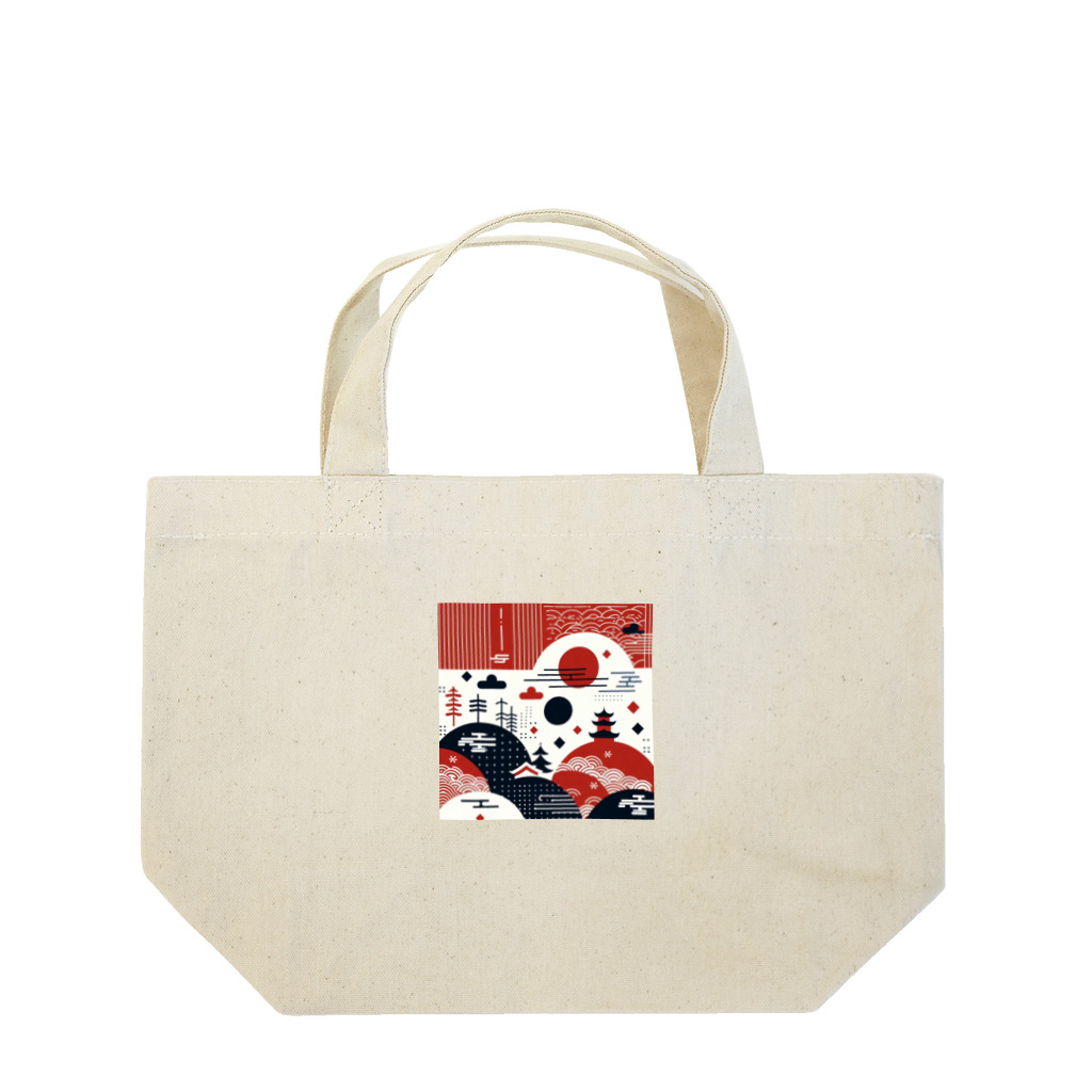 stickeroriginalの和柄スタイル Lunch Tote Bag