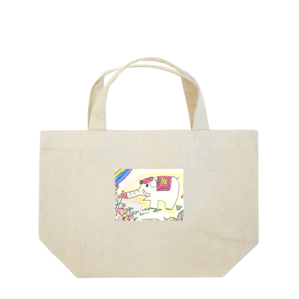 非常食の白象 Lunch Tote Bag