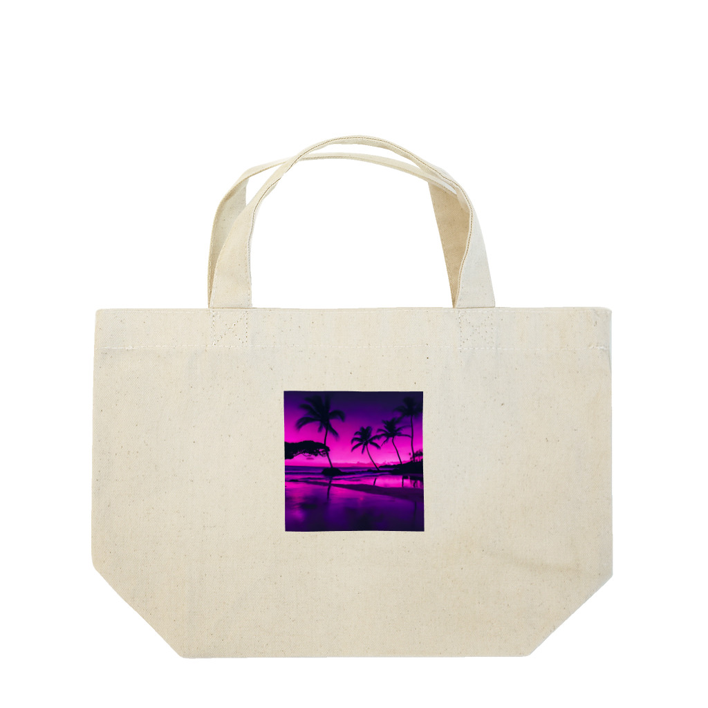 ramshopの夕暮れロマンチックハワイ Lunch Tote Bag