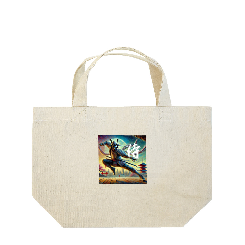 mtarousのサムライ Lunch Tote Bag