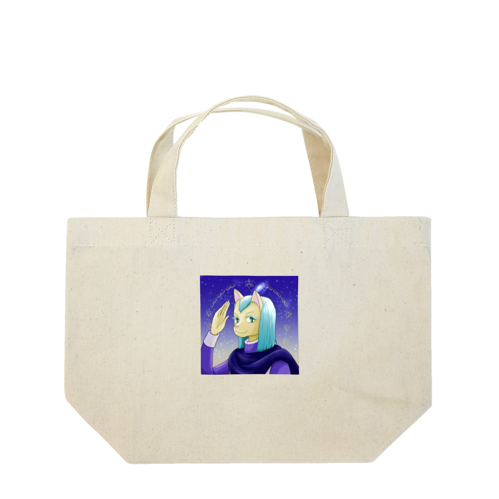 宇宙猫人工房の宇宙猫人マルスです❣ Lunch Tote Bag