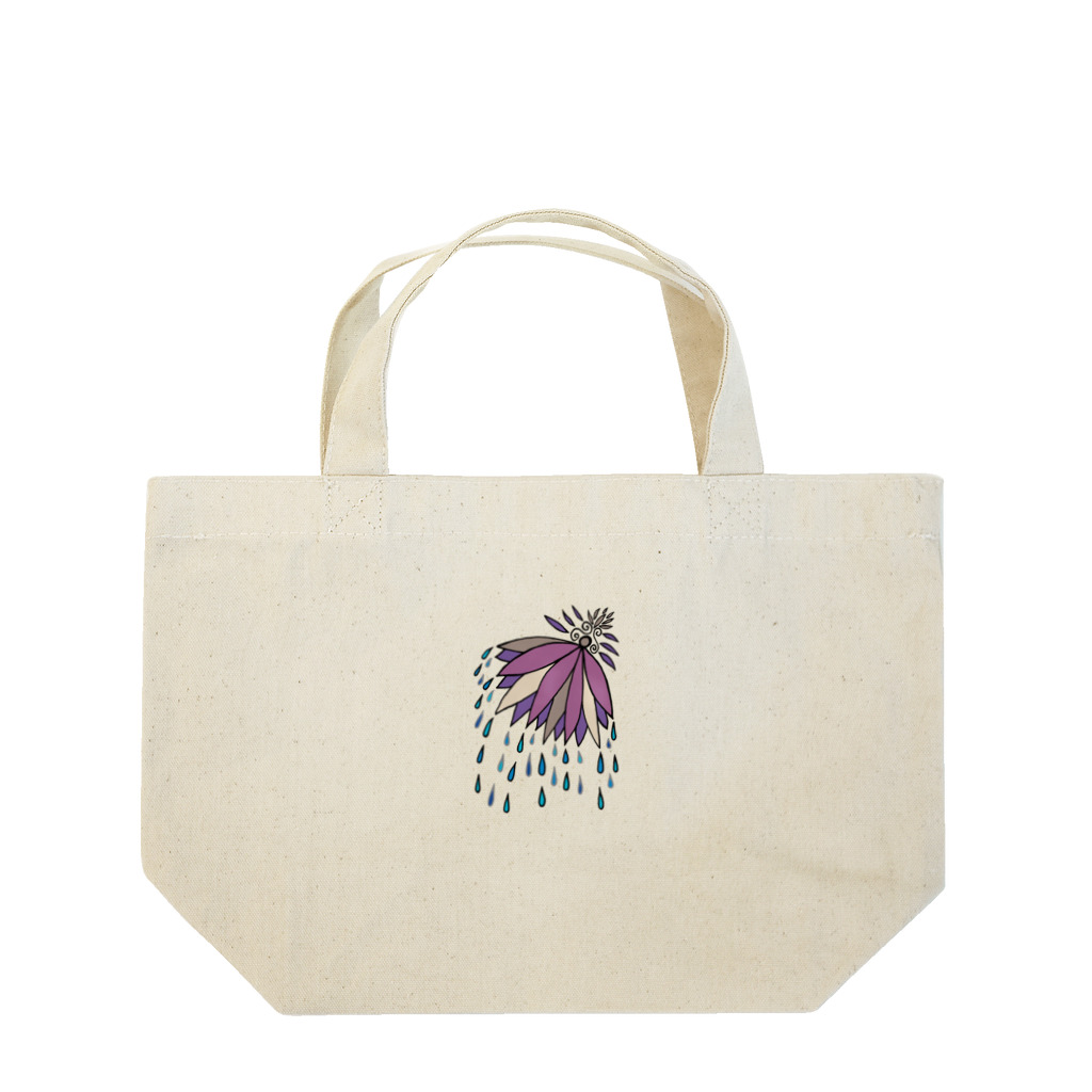 つぶつぶとの花雨 Lunch Tote Bag