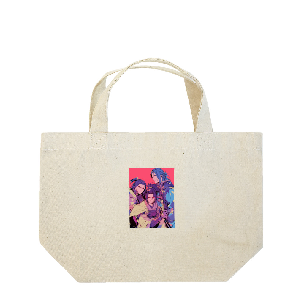 AQUAMETAVERSEの3人の戦国武将3019 Lunch Tote Bag