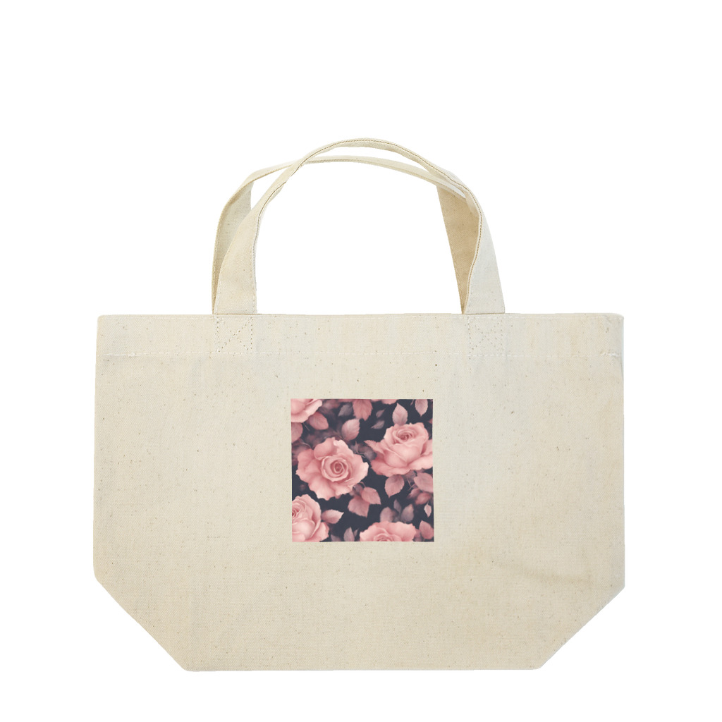 HimawarIのrose Lunch Tote Bag