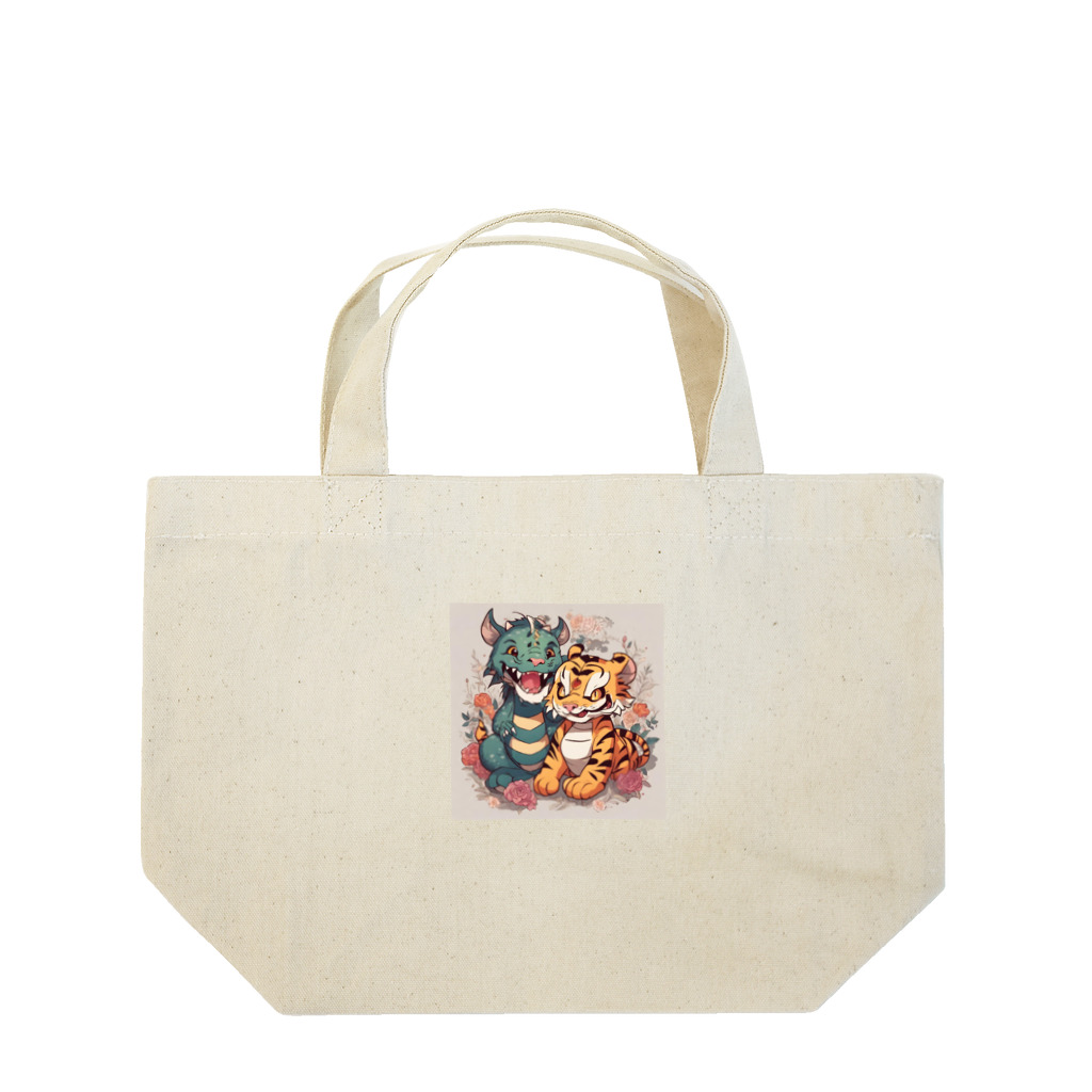 enryuu'sCLUBのPrettywithタイガー＆ドラゴン Lunch Tote Bag