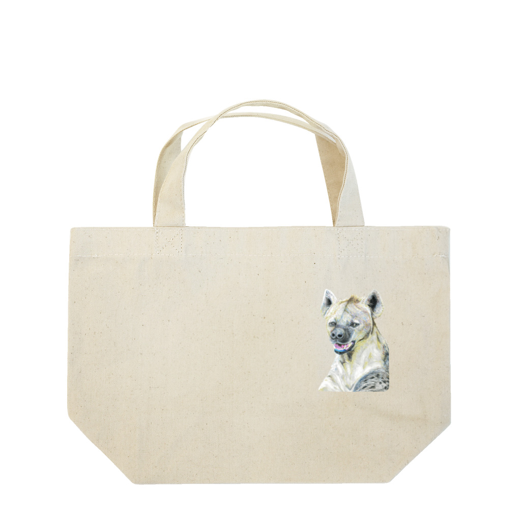 アニまるっとのブチハイエナ Lunch Tote Bag