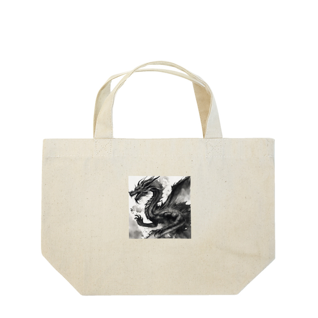 mi-on’s SHOPの辰(龍)グッズ Lunch Tote Bag