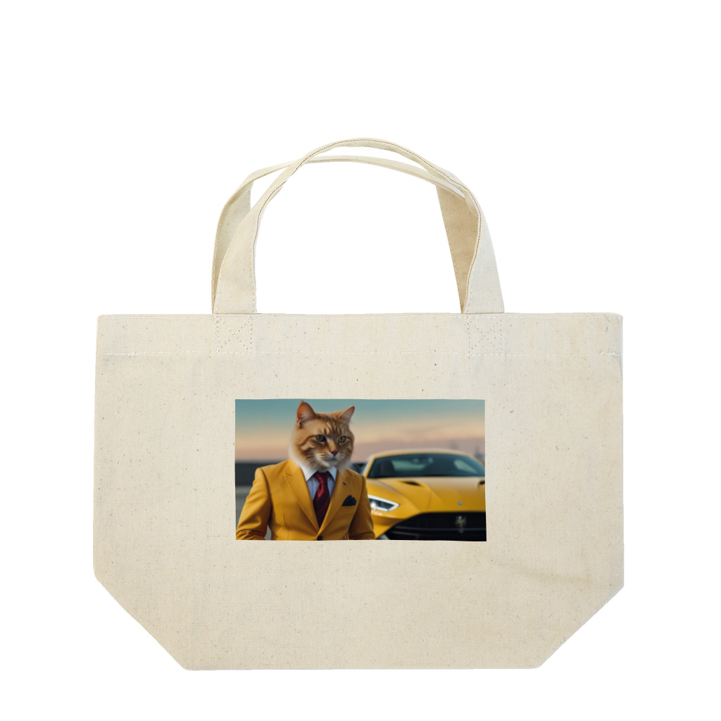 ADOの大富豪の猫 Lunch Tote Bag