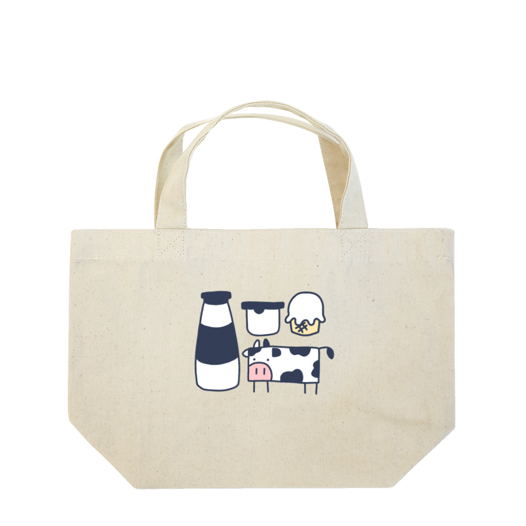 うねるんばのmilk Lunch Tote Bag