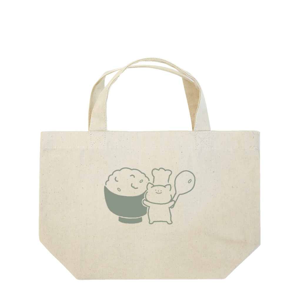 kinoka（torni）のやまもりごはん Lunch Tote Bag