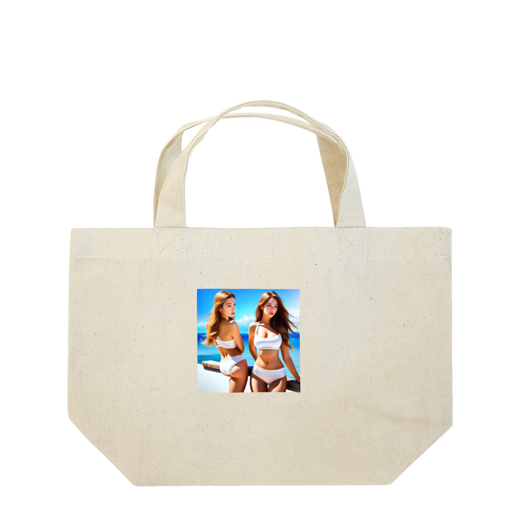 みんなのみすたーさんの Season In The Sun Lunch Tote Bag