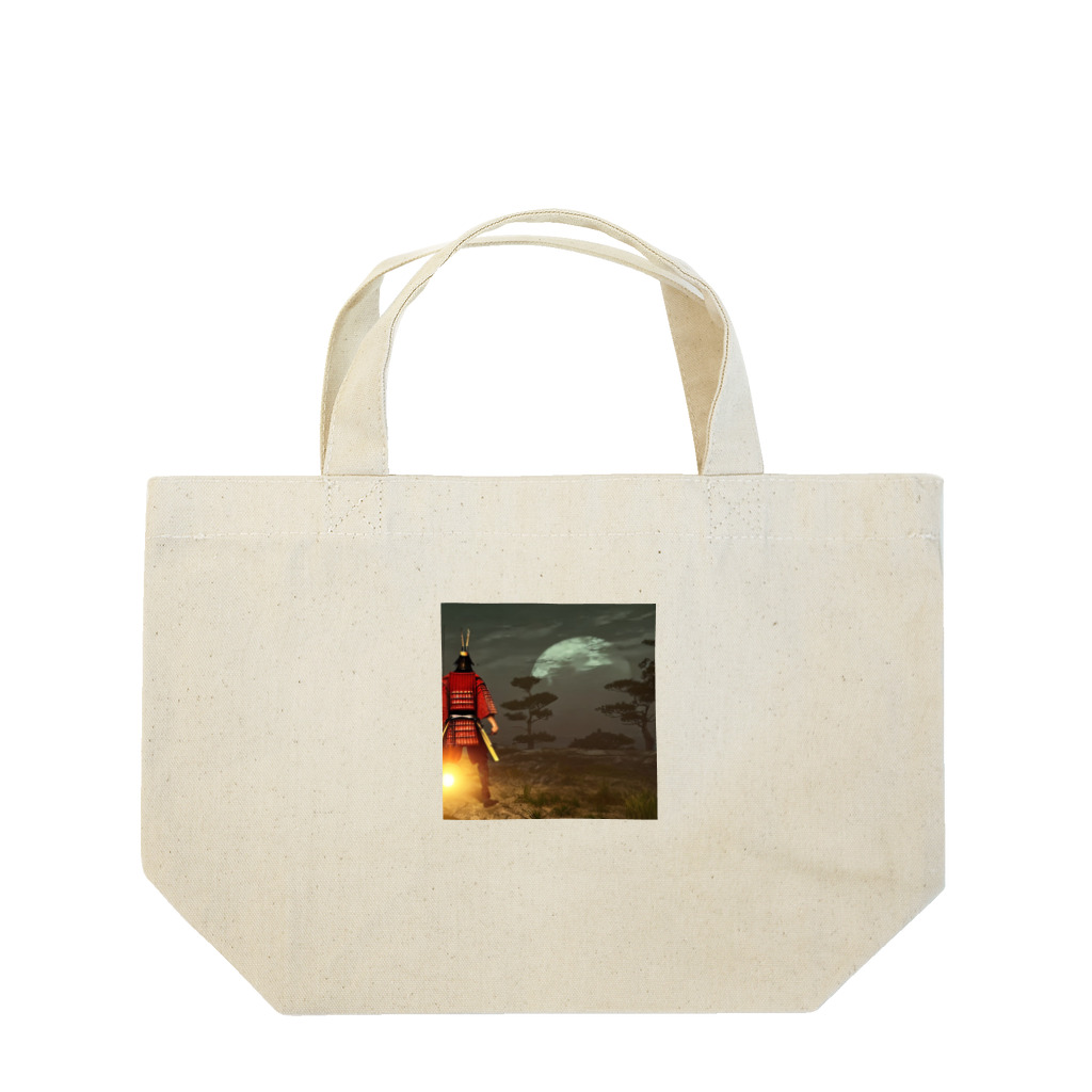 SAMURAI⚔斬⚔のSAMURAI⚔斬⚔ムーン Lunch Tote Bag