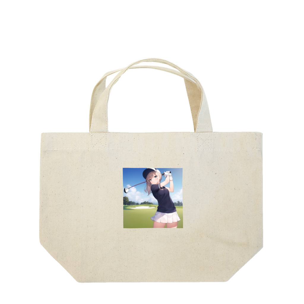G2∞のゴルフ女子「えりりん」グッズ Lunch Tote Bag