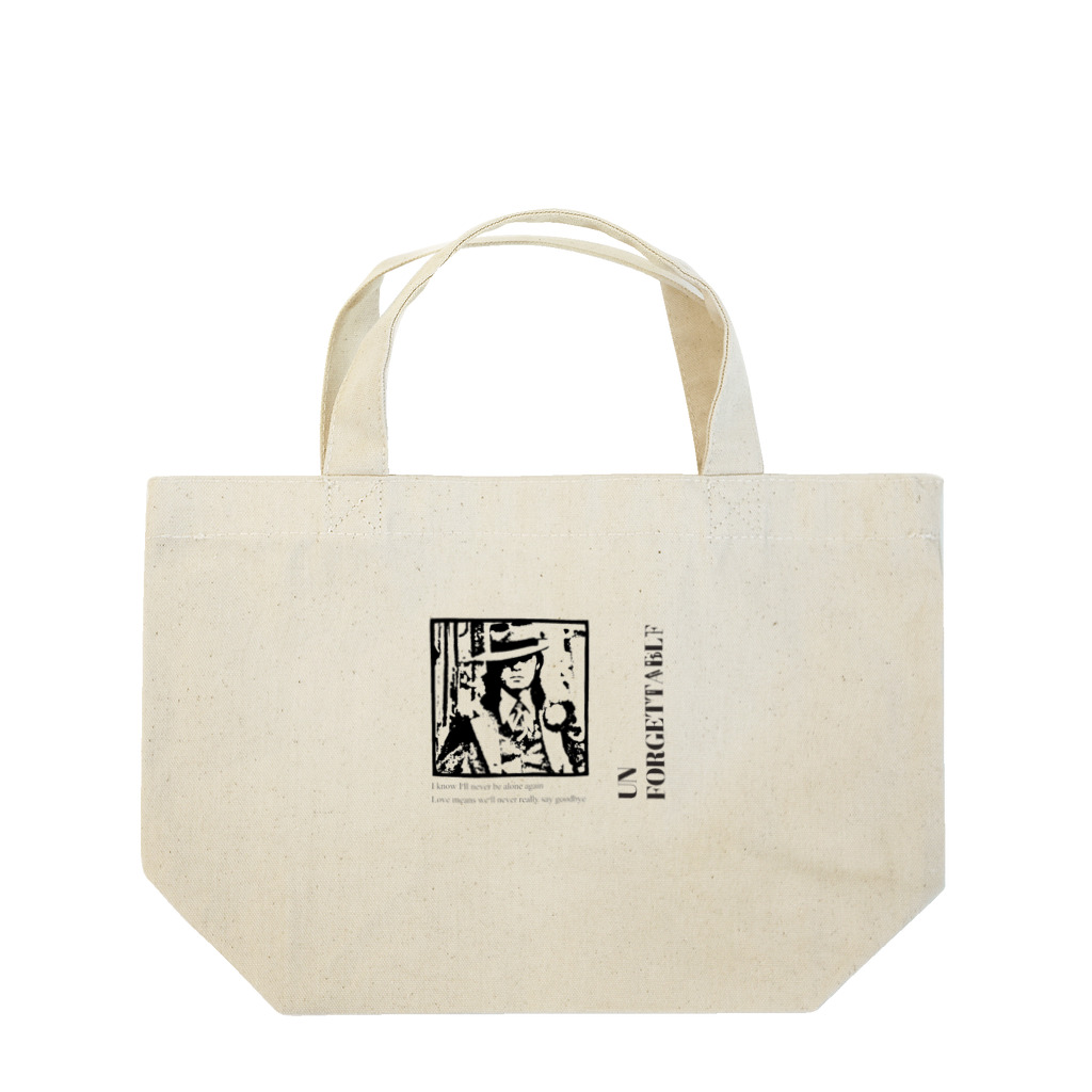 toka&viviのななめ帽子のスーツくん（クリア） Lunch Tote Bag