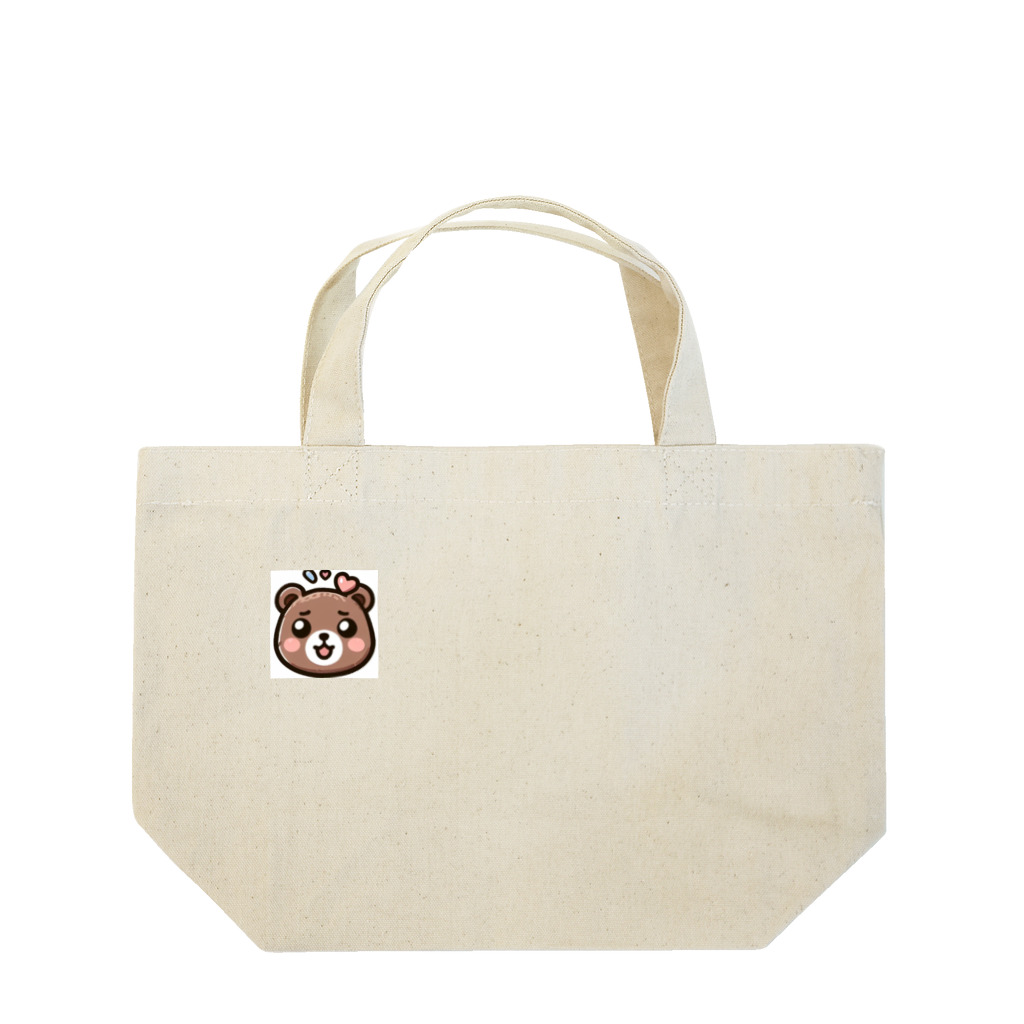 Wojtekのヒグマシンプル Lunch Tote Bag