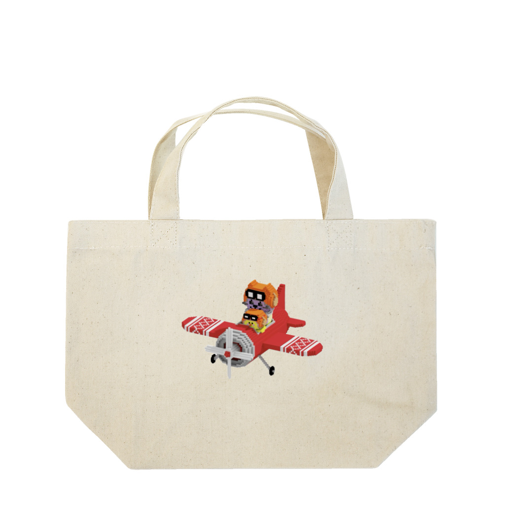 LEOPIYO shopのLEOPIYO ひこうき Lunch Tote Bag