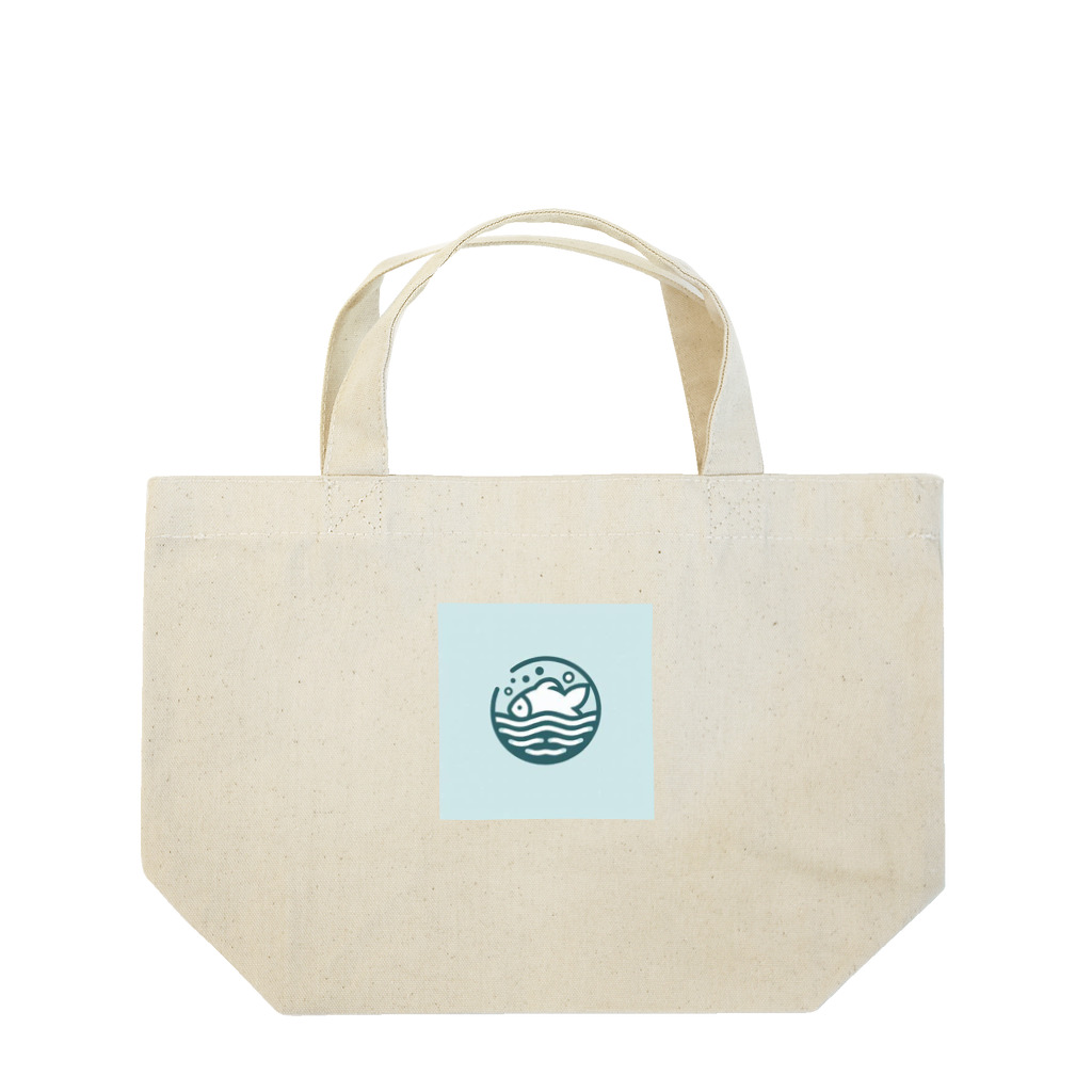 maturedのシンプルなお魚 Lunch Tote Bag